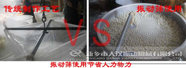 豆?jié){振動篩生產工藝