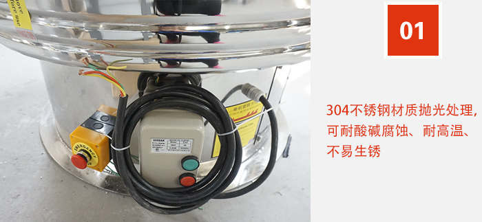 全封閉，無粉塵，可連續(xù)作業(yè)。