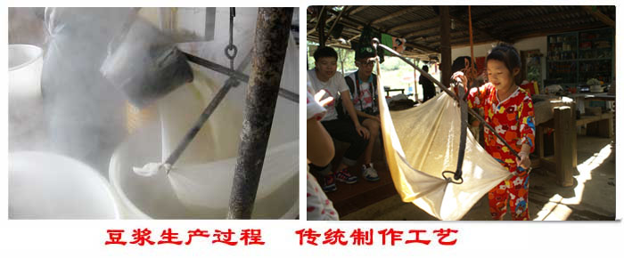 豆?jié){的傳統(tǒng)過濾篩分方式。