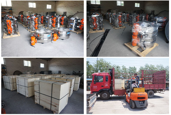 洗衣粉直排篩產(chǎn)品包裝-裝箱，裝車發(fā)貨現(xiàn)場展示